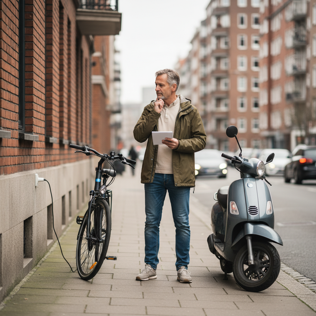 E-Bike vs มอเตอร์ไซค์: เทียบค่าใช้จ่ายระยะยาว ใครคุ้ม? - ebike-vs-motorcycle-cost-comparison