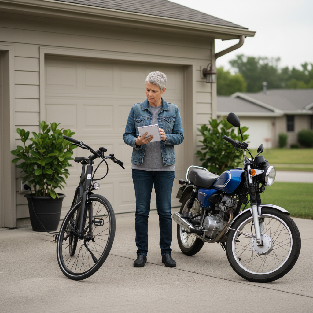 E-Bike ประหยัดกว่ามอไซค์? คำนวณจุดคุ้มทุนก่อนซื้อ - ebike-vs-motorcycle-cost-comparison