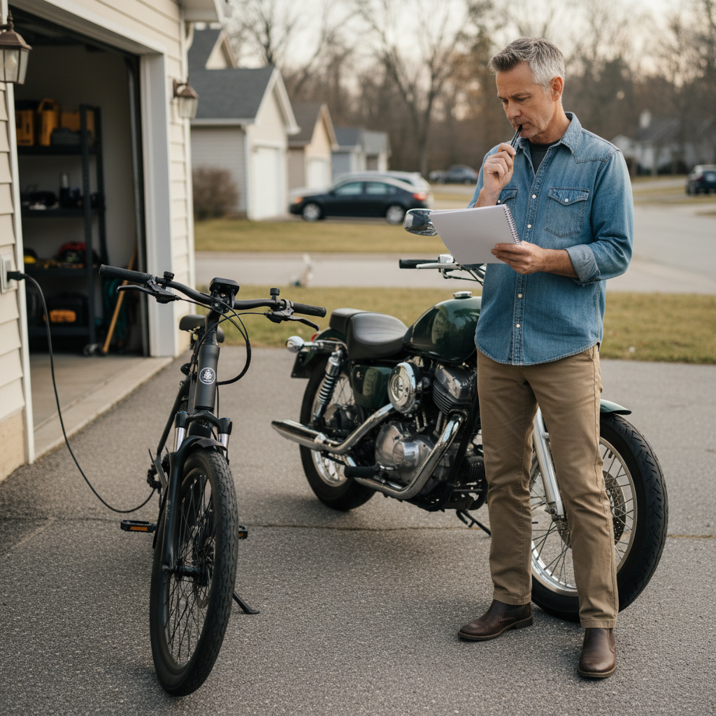 คำนวณจุดคุ้มทุน: E-Bike ประหยัดกว่ามอเตอร์ไซค์จริงหรือ? - ebike-vs-motorcycle-cost-comparison