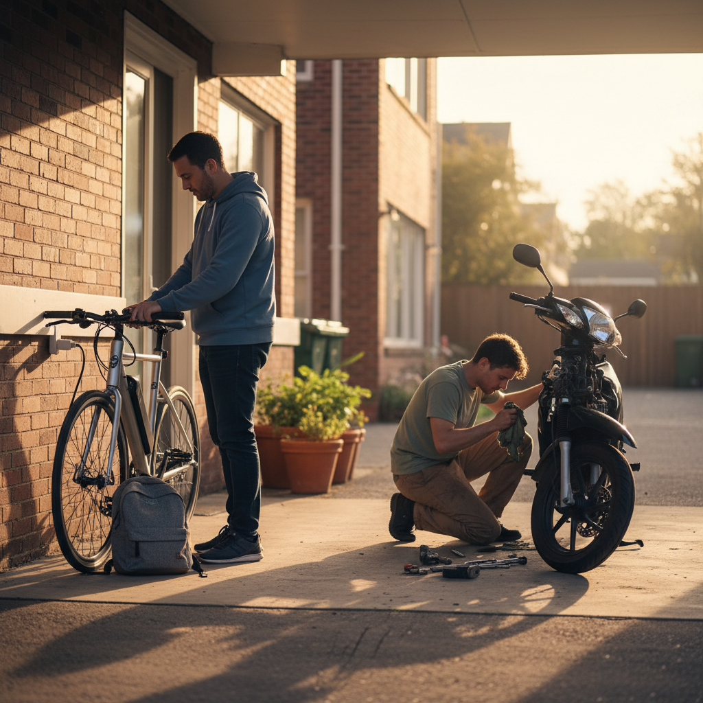 E-Bike vs มอเตอร์ไซค์: เทียบค่าใช้จ่าย ใครคุ้มกว่ากัน? - ebike-vs-motorcycle-cost-comparison