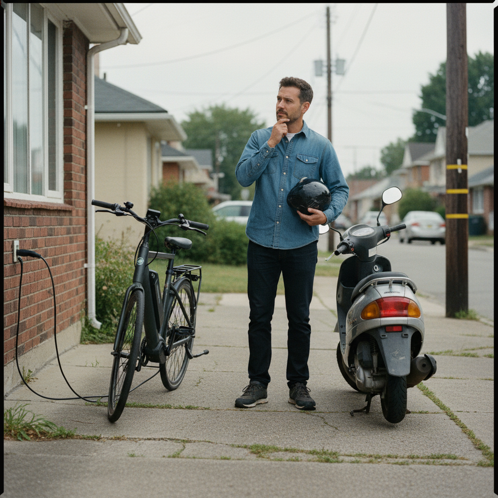 E-Bike ประหยัดกว่าจริงไหม? เทียบค่าใช้จ่ายกับมอเตอร์ไซค์ - ebike-vs-motorcycle-cost-comparison