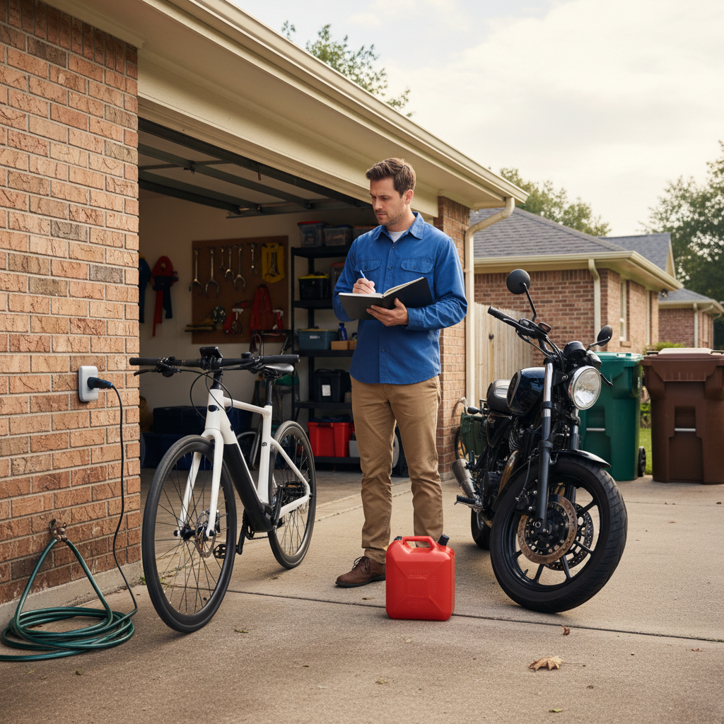 E-Bike vs มอเตอร์ไซค์: 1 ปีประหยัดค่าน้ำมันได้เท่าไหร่? - ebike-vs-motorcycle-cost-saving