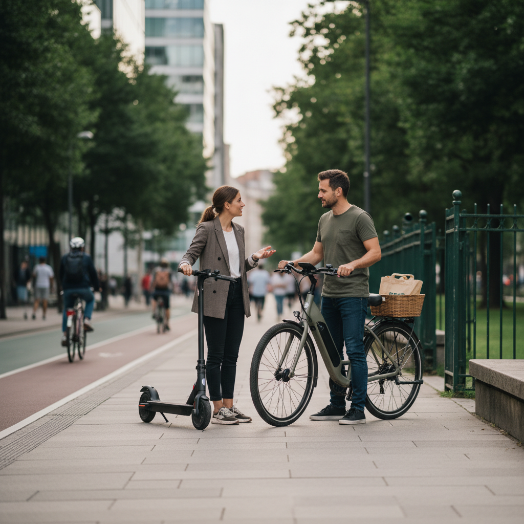 จักรยานไฟฟ้า vs สกู๊ตเตอร์ไฟฟ้า: เลือกคันไหนใช่สำหรับคุณ - ebike-vs-scooter-buyers-guide