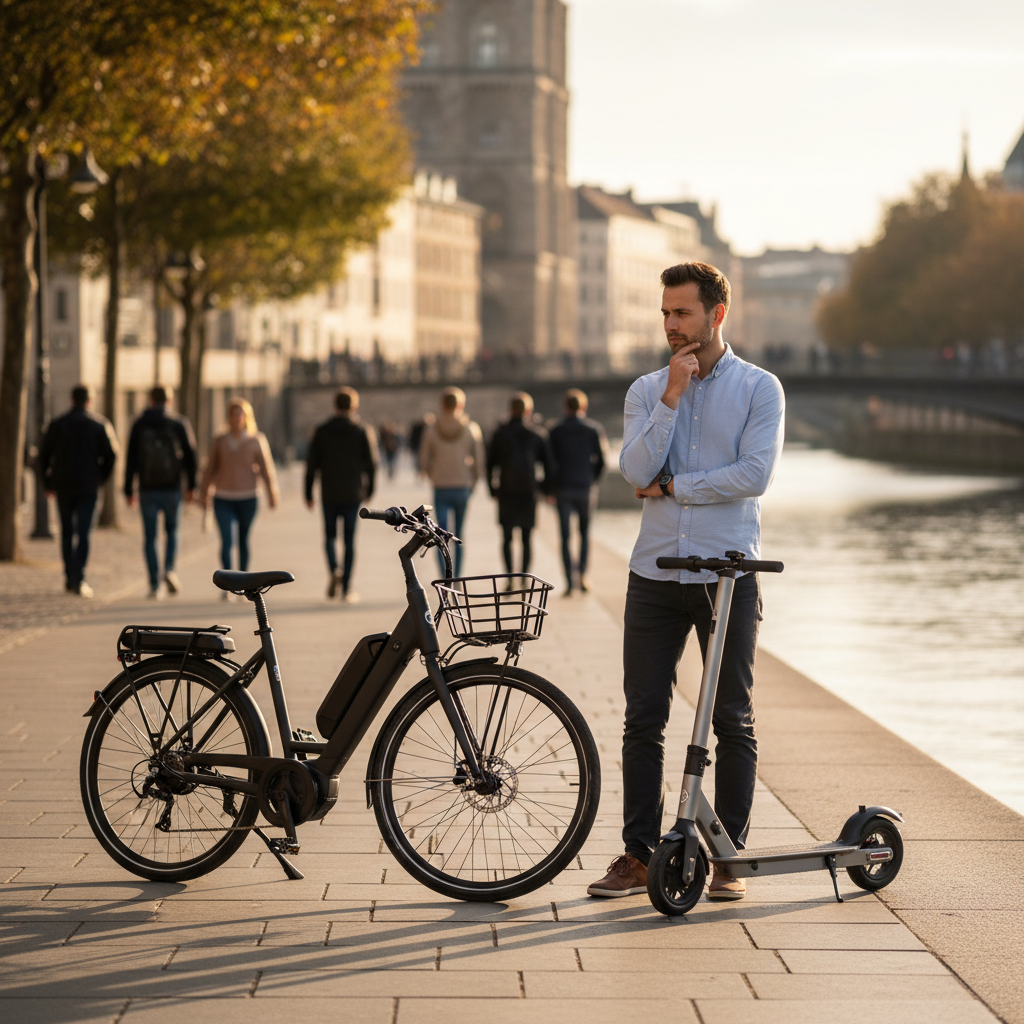 คู่มือซื้อรถไฟฟ้า: E-Bike vs สกู๊ตเตอร์ คันไหนตอบโจทย์? - ebike-vs-scooter-buyers-guide