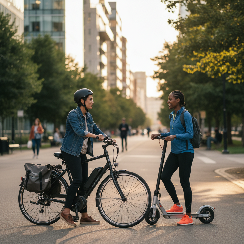 E-Bike vs สกู๊ตเตอร์ไฟฟ้า: เลือกคันไหนที่ใช่สำหรับคุณ? - ebike-vs-scooter-comparison-guide