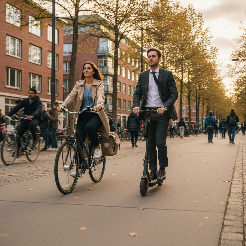 จักรยานไฟฟ้า vs สกู๊ตเตอร์ไฟฟ้า: เลือกคันไหนดี? - electric-bike-vs-scooter-guide