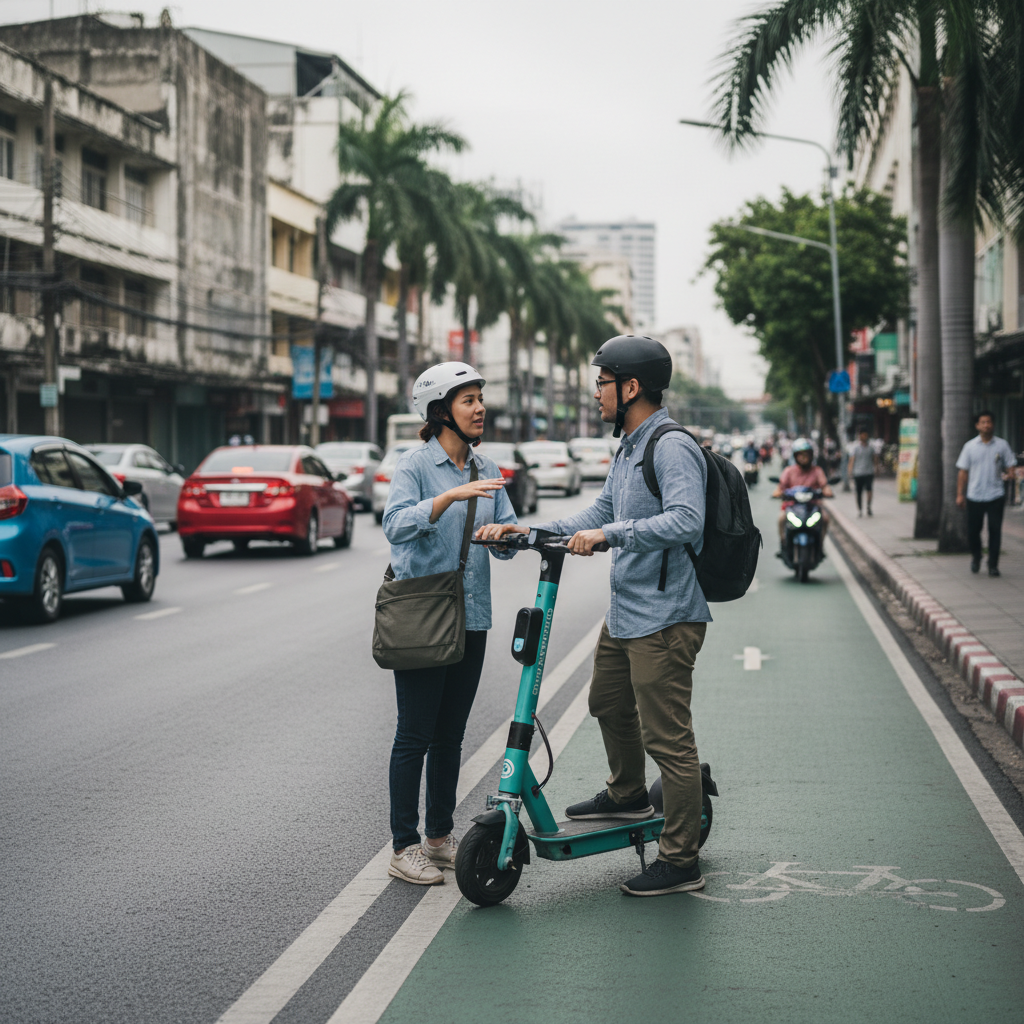 สกู๊ตเตอร์ไฟฟ้าต้องมีใบขับขี่ไหม? สรุปกฎหมายที่ควรรู้ - electric-scooter-driving-license-law