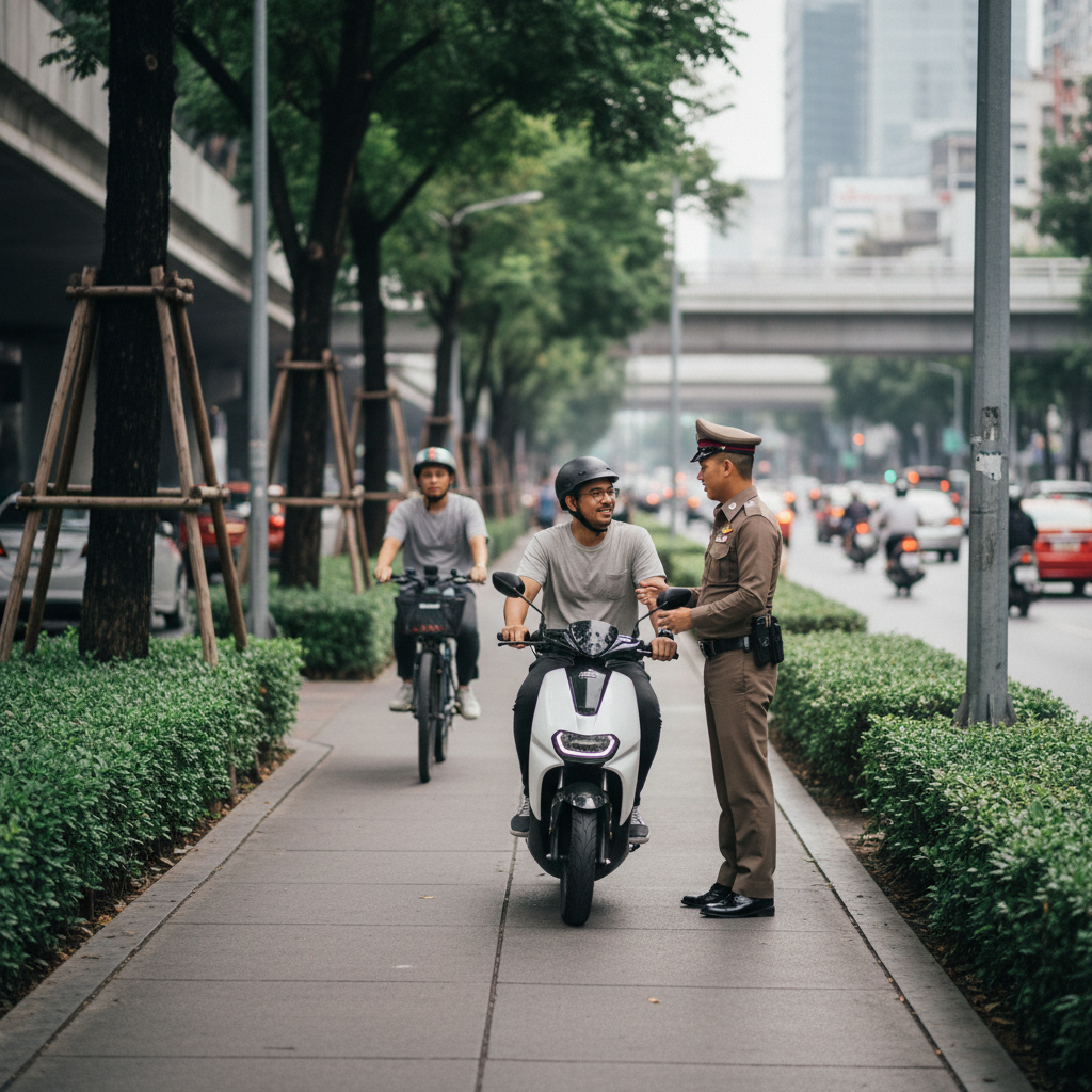 สกู๊ตเตอร์ไฟฟ้าต้องมีใบขับขี่ไหม? สรุปกฎหมายล่าสุด - electric-scooter-license-thailand