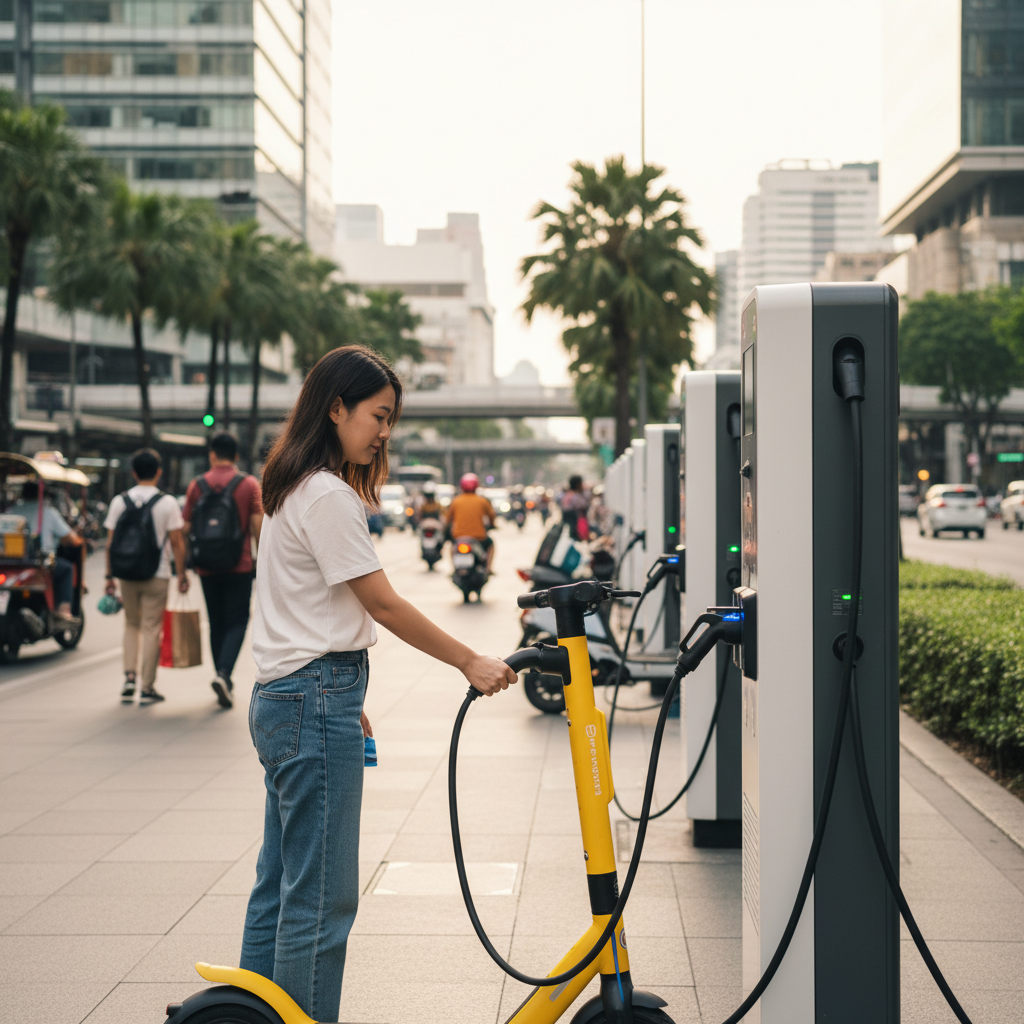 จุดชาร์จ EV ทั่วไทย E-Bike ใช้ได้ไหม? อัปเดตล่าสุด