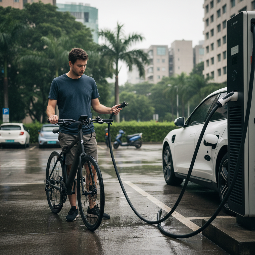 จุดชาร์จ EV ทั่วไทย E-Bike ใช้ได้ไหม? อัปเดตล่าสุด - ev-charging-station-ebike-thailand