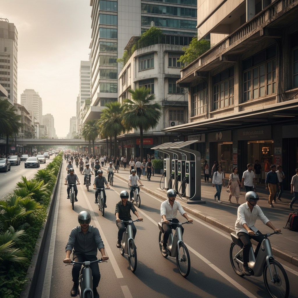 อนาคต E-Bike ไทย: เจาะเทรนด์สองล้อไฟฟ้ามาแรงปี 2026 - future-ebike-thailand-trends-2026