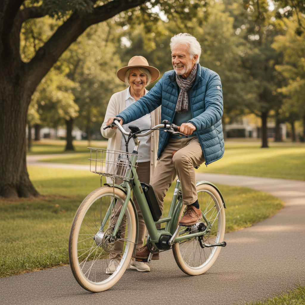 E-Bike เพื่อผู้สูงวัย: เลือกอย่างไรให้ปลอดภัยและขับง่าย - how-to-choose-ebike-seniors