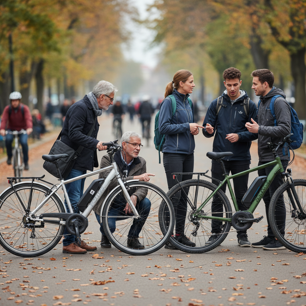 มอเตอร์ดุมล้อ vs มอเตอร์กลาง E-Bike: แบบไหนเหมาะกับคุณ? - hub-motor-vs-mid-drive