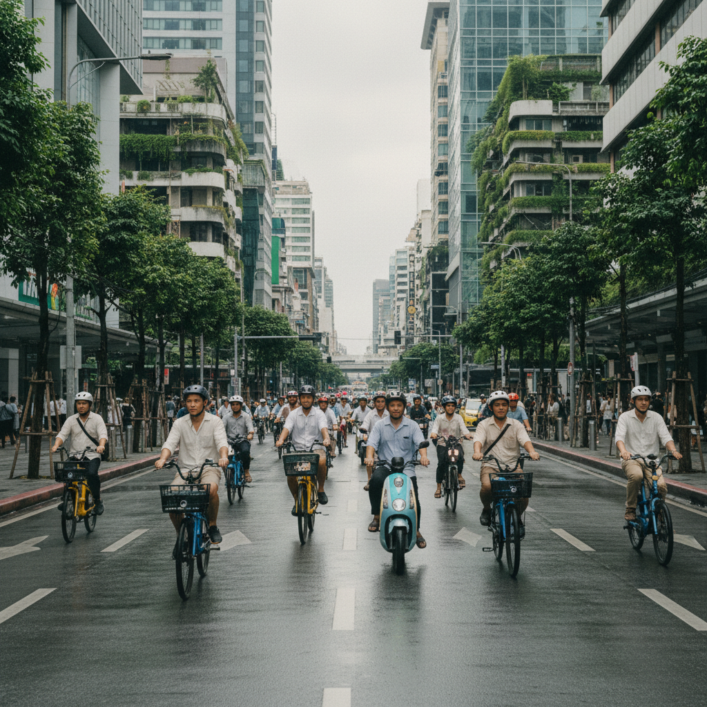 เทรนด์ Micro-Mobility 2570: E-Bike จะครองเมืองจริงหรือ? - micro-mobility-thailand-trends-2027