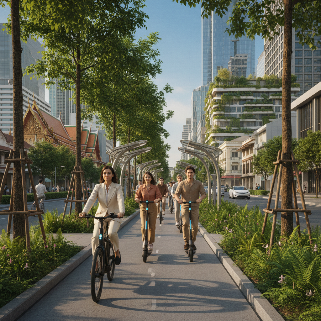 เทรนด์ Micromobility 2026: E-Bike จะเปลี่ยนเมืองไทยอย่างไร - micromobility-trend-2026-thailand