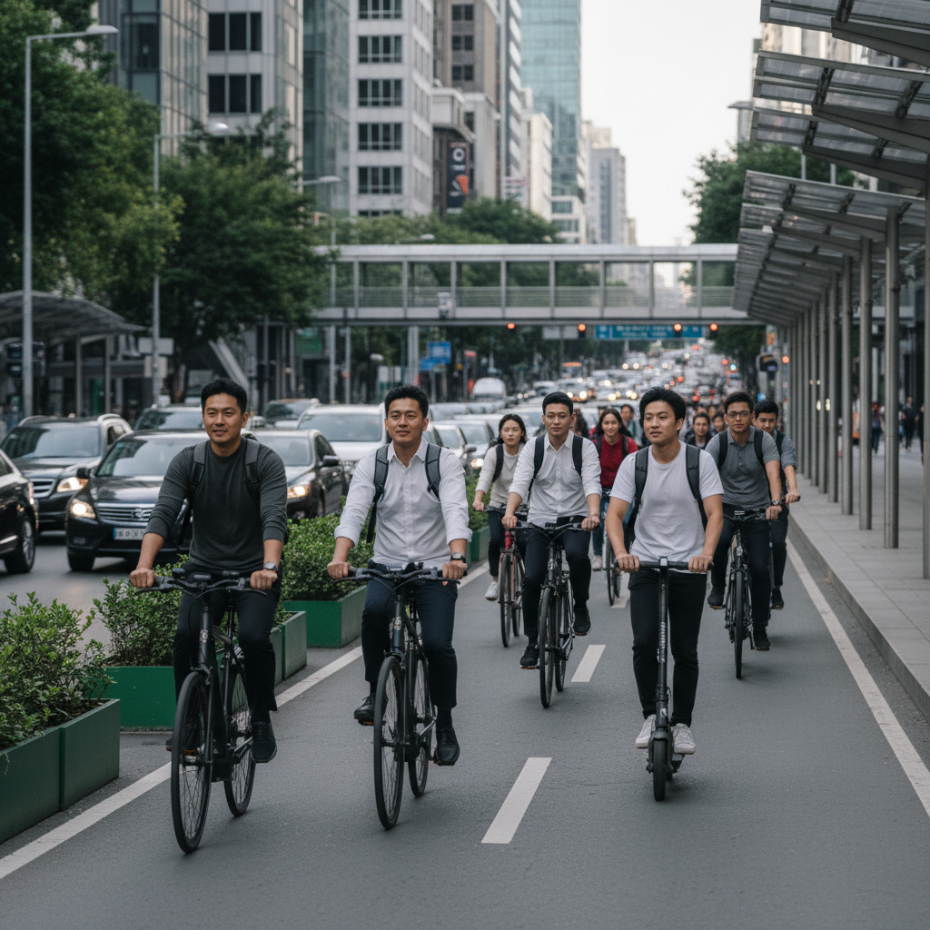 เทรนด์สัญจรไมโคร: E-Bike ตอบโจทย์คนเมืองยุคใหม่ 2026 - micromobility-trend-thailand-2026