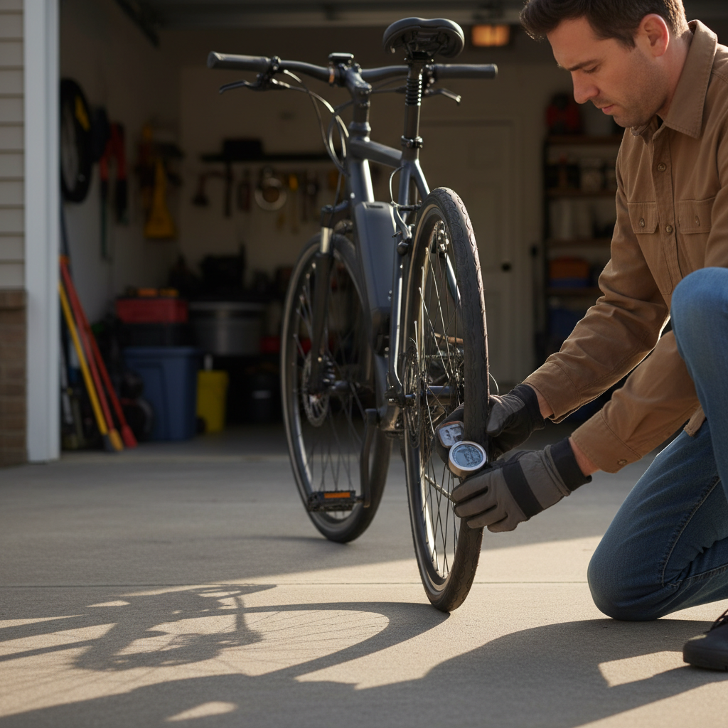 เช็คลิสต์ตรวจ E-Bike ประจำเดือน: 5 จุดต้องดู ยืดอายุรถ - monthly-ebike-maintenance-checklist