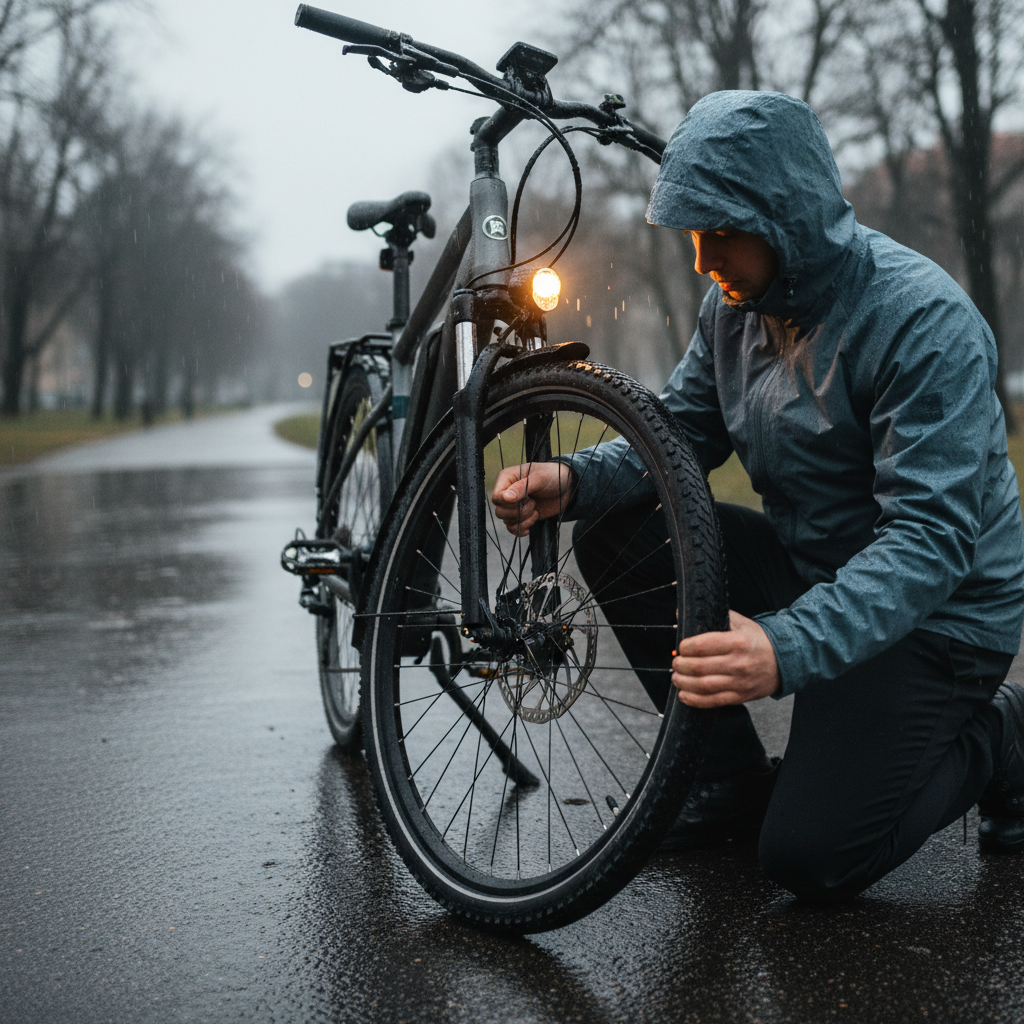 5 วิธีเตรียม E-Bike พร้อมลุยหน้าฝน ขับขี่ปลอดภัย - prepare-ebike-rainy-season
