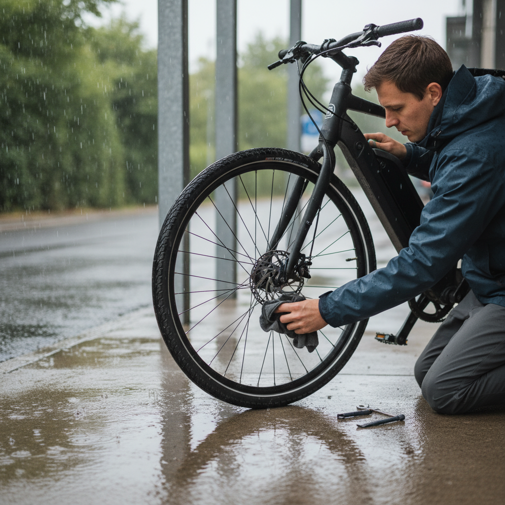 5 เช็คลิสต์เตรียม E-Bike รับหน้าฝน ขี่ปลอดภัยไร้กังวล - prepare-ebike-rainy-season