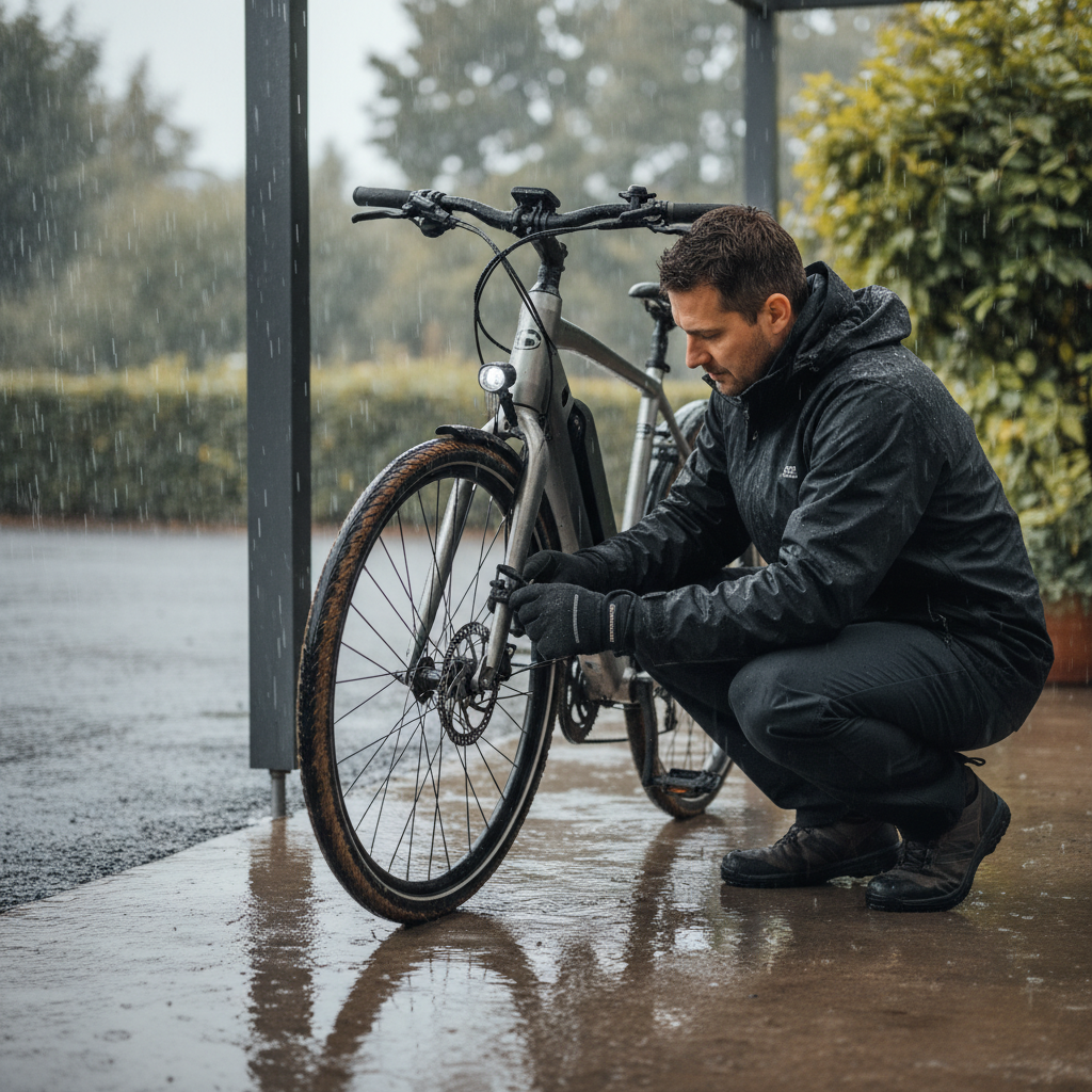 5 วิธีเช็ค E-Bike ให้พร้อมลุยหน้าฝน ปลอดภัยไร้กังวล - prepare-ebike-rainy-season-thailand