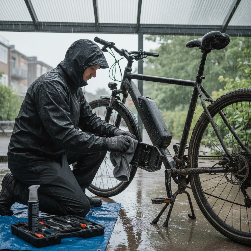 หน้าฝนต้องรู้! 5 วิธีดูแลจักรยานไฟฟ้าไม่ให้พัง - rainy-season-ebike-maintenance-tips