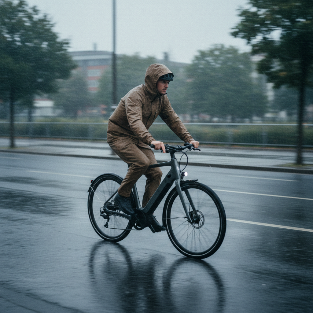E-Bike ลุยฝนได้ไหม? คู่มือขับขี่ปลอดภัยวันฝนตก - riding-ebike-rain-safety-tips