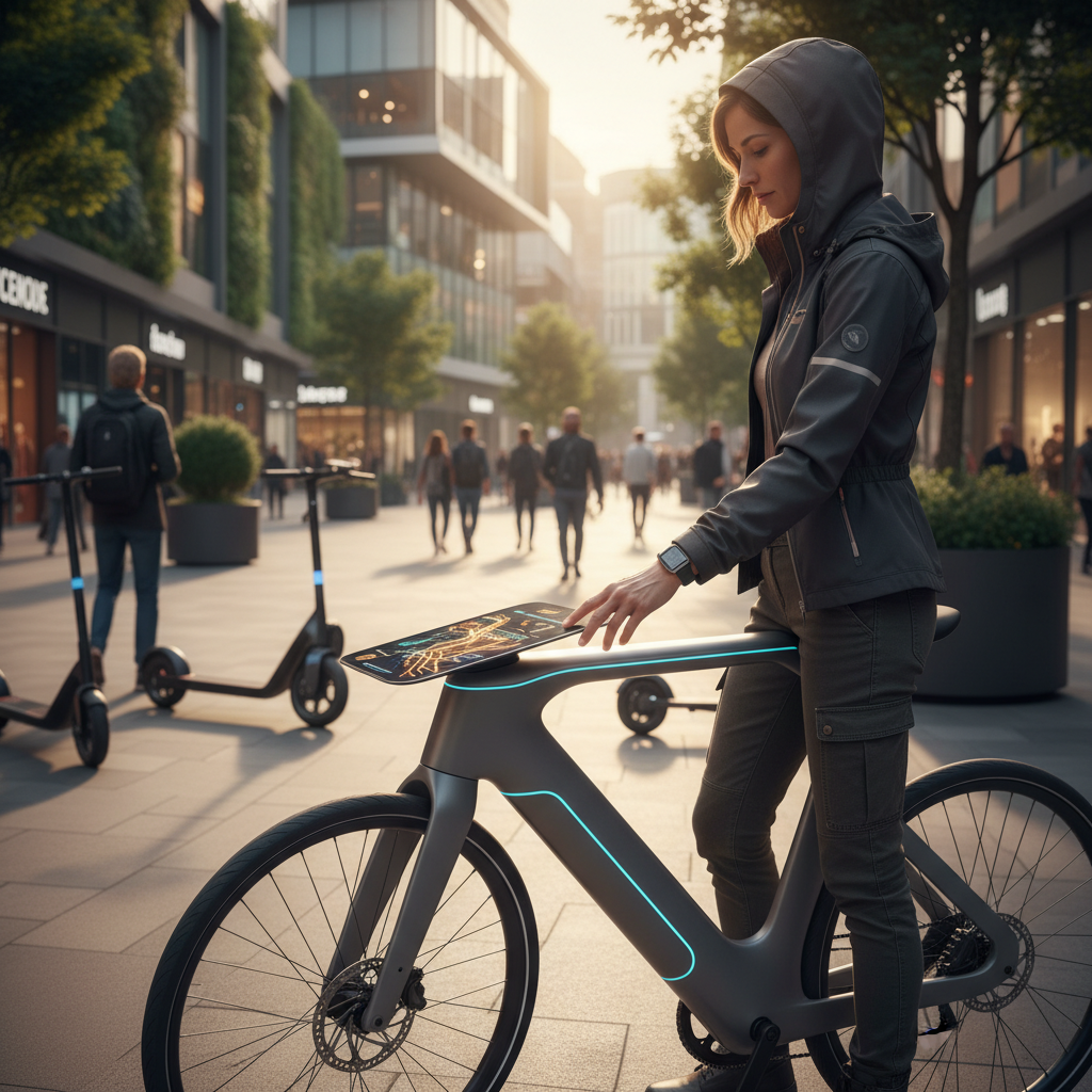 E-Bike อัจฉริยะ 2027: GPS, กันขโมย และฟีเจอร์ AI - smart-ebike-features-2027