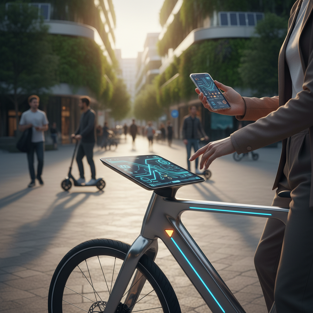 E-Bike 2027: ไม่ใช่แค่รถ แต่เป็น Gadget อัจฉริยะ - smart-ebike-future-trends-2027