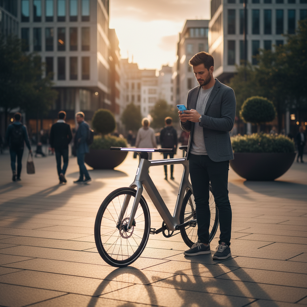 Smart E-Bike: เชื่อมแอปฯ GPS กันขโมย เทรนด์ใหม่ปี 2026 - smart-ebike-gps-app-connectivity