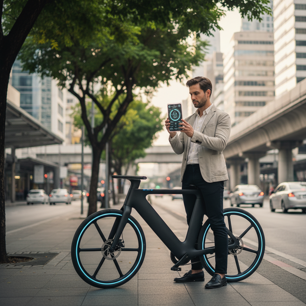 เจาะเทรนด์ Smart E-Bike: จักรยานไฟฟ้าเชื่อมต่อ IoT - smart-ebike-iot-connectivity-trend