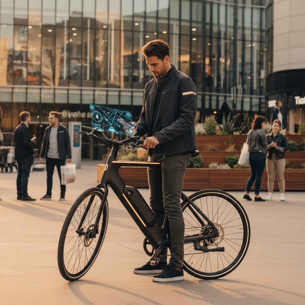 เทรนด์ E-Bike 2570: เชื่อมต่อแอป, GPS, ระบบกันขโมย - smart-ebike-trends-2027