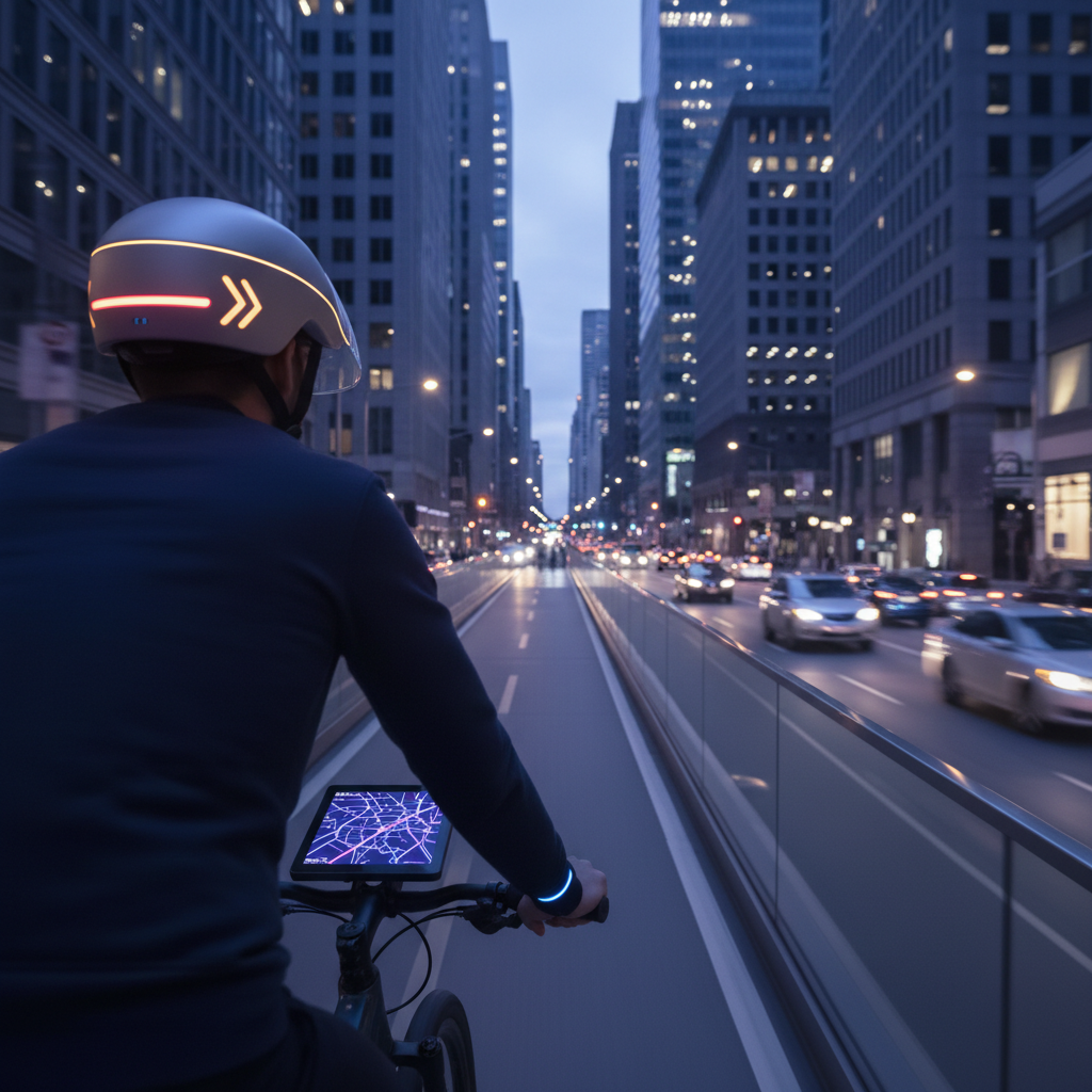 เทรนด์ 2026: หมวกกันน็อกอัจฉริยะ Gadget สำหรับชาว E-Bike - smart-helmet-ebike-gadgets-2026