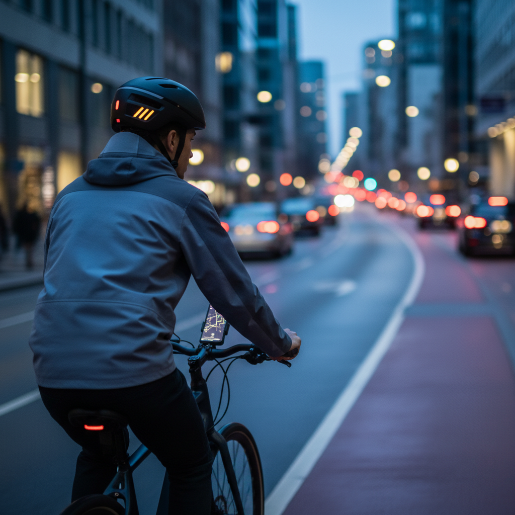 Smart Helmet: เทรนด์หมวกกันน็อกอัจฉริยะเพื่อชาว E-Bike - smart-helmet-ebike-safety-trend
