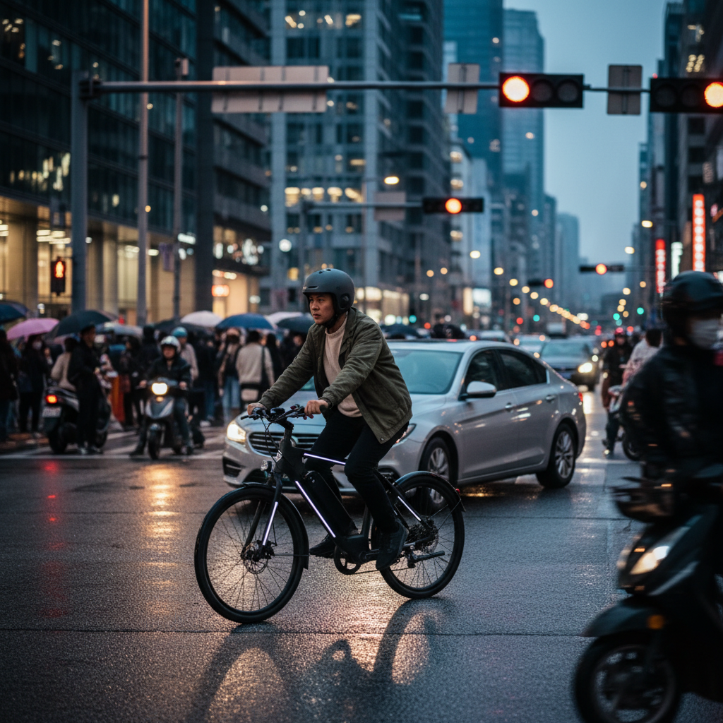 อนาคตความปลอดภัย: เทคโนโลยี V2X ในจักรยานไฟฟ้า - v2x-technology-ebike-safety