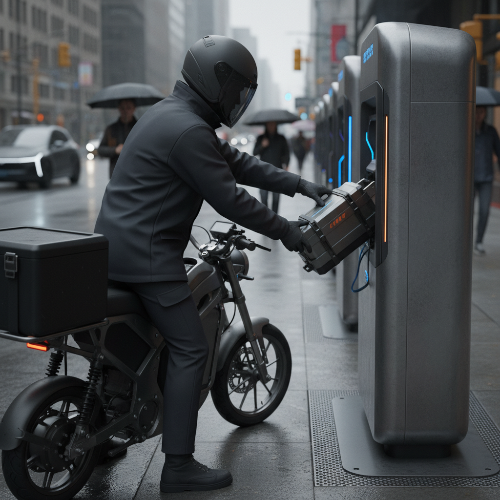 ไม่ต้องรอชาร์จ! เทรนด์ 'สถานีสลับแบต' ปี 2026 เปลี่ยนไวใน 1 นาที ขี่ต่อได้เลย - battery-swapping-station-trend-2026-ebike