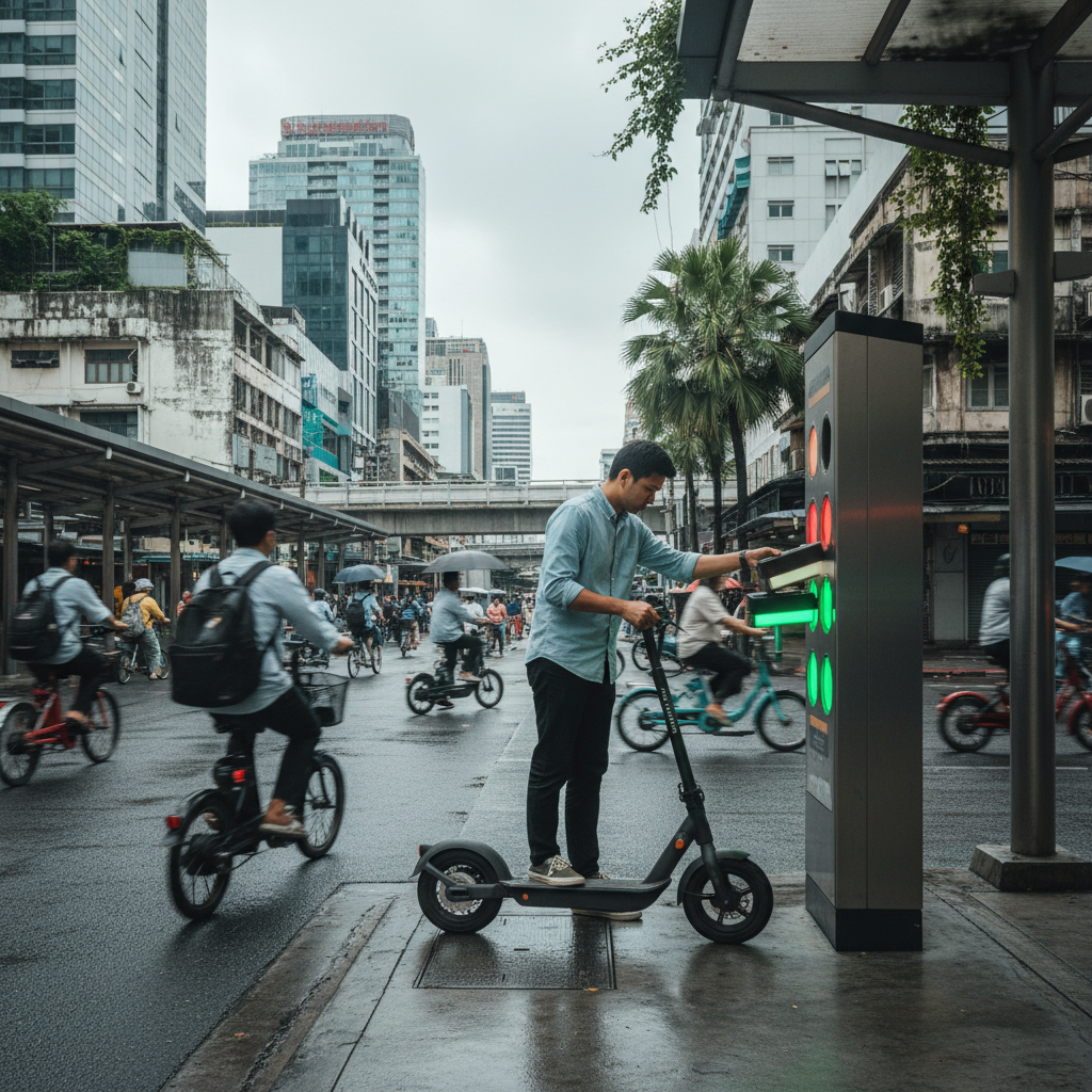 ส่องเทรนด์ 2026: “Battery Swapping” สลับแบตฯ ทันใจ! ไม่ต้องรอชาร์จ - battery-swapping-trend-ebike-thailand-2026
