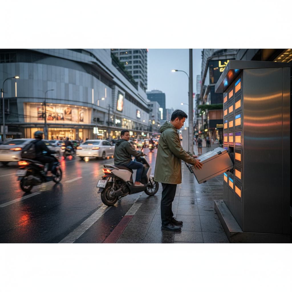 ชาร์จบ้านหลบไป? เจาะเทรนด์ 'ตู้สลับแบตฯ' (Swapping) มาแรงปลายปี 2026 จริงไหม? วิเคราะห์ความคุ้มค่า - battery-swapping-trend-vs-home-charging-2026