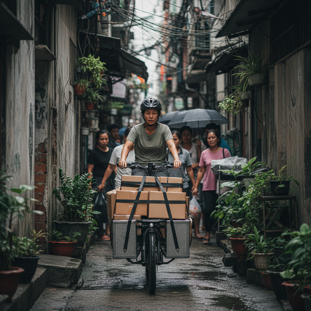 ขนของหนักไม่ง้อกระบะ! เทรนด์ 'Compact Cargo' ปี 2026 ทางรอด SME - compact-cargo-ebike-trend-sme-2026