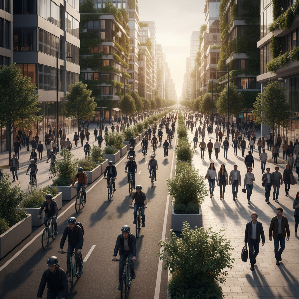 ส่องแผนเมืองปี 2027: เลนพิเศษสำหรับ E-Bike และกฎหมายทางเท้าที่ผู้ใช้ต้องรู้ - e-bike-lane-traffic-law-update-2027