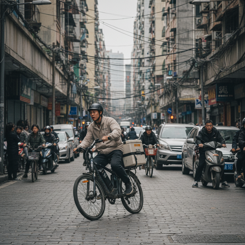 น้ำมันแพงไม่กลัว! เทรนด์ 2026 'Delivery E-Bike' อาชีพเสริมมาแรง ต้นทุนต่ำ กำไรเน้นๆ - ebike-delivery-rider-trend-2026-opportunity