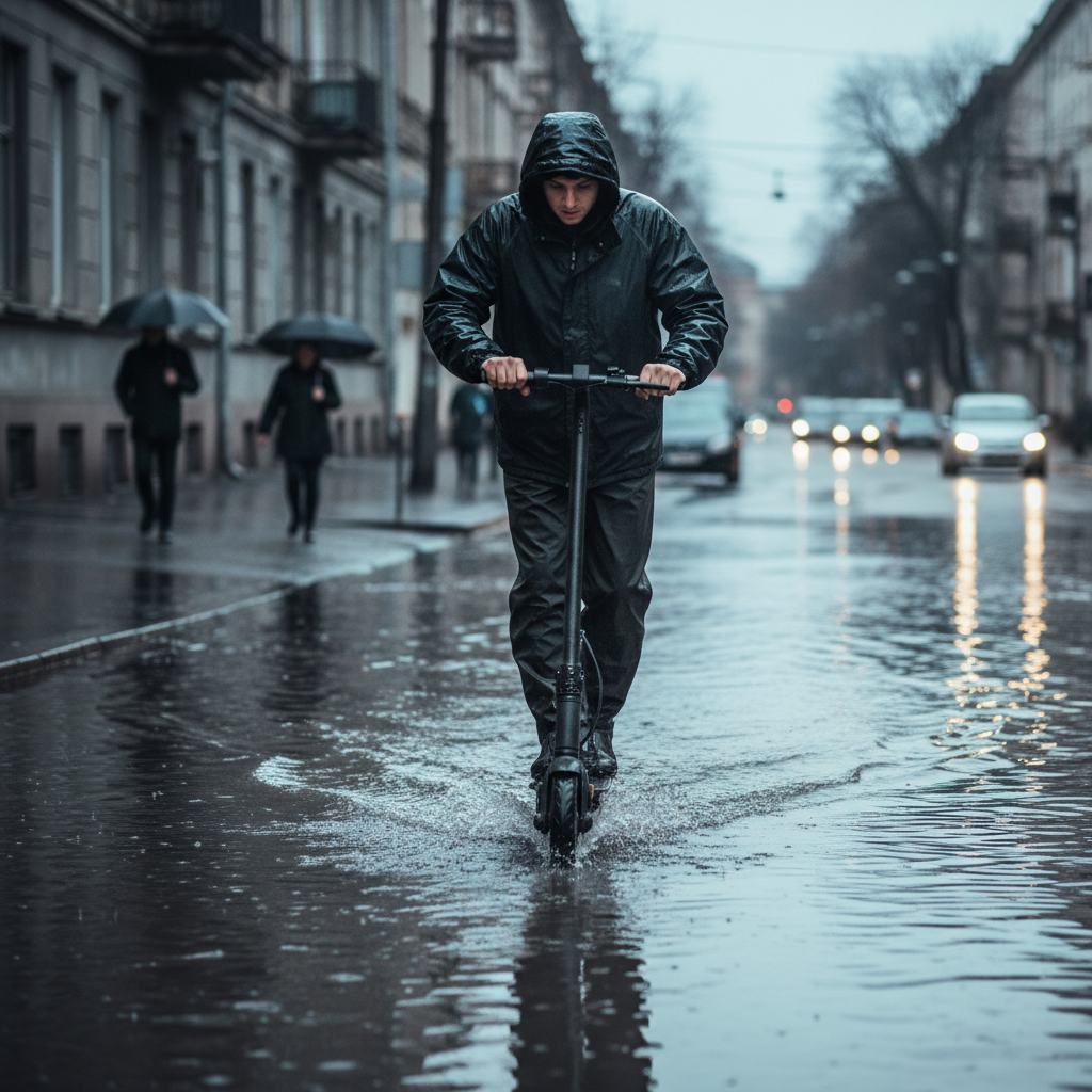 ลุยน้ำได้ไหม? รู้จักค่า 'IP Rating' กันน้ำรถไฟฟ้า ดูยังไงไม่ให้พังคาฝน - ebike-ip-rating-water-resistance-guide