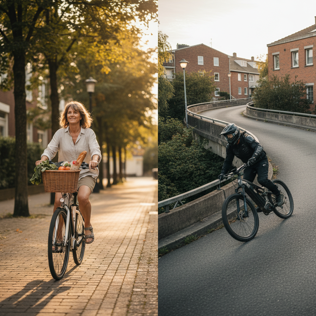 แรงบิดต่างกันฟ้ากับเหว! เทียบมอเตอร์ '350W vs 1000W' E-Bike รุ่นไหนเหมาะกับคุณ? - ebike-motor-wattage-guide-350w-vs-1000w