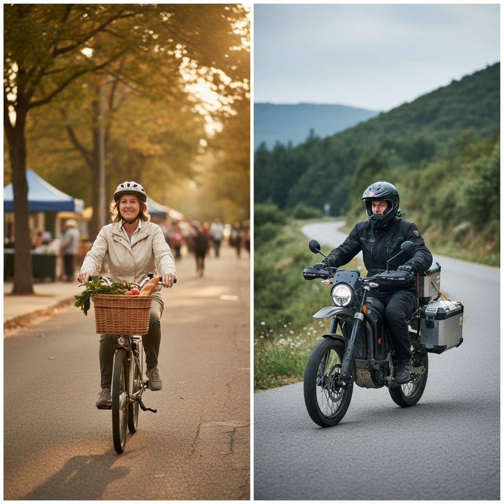 แรงกว่าดีจริงไหม? เทียบมอเตอร์ '350W vs 1000W' เลือกกี่วัตต์ถึงพอ? - ebike-motor-wattage-selection-guide