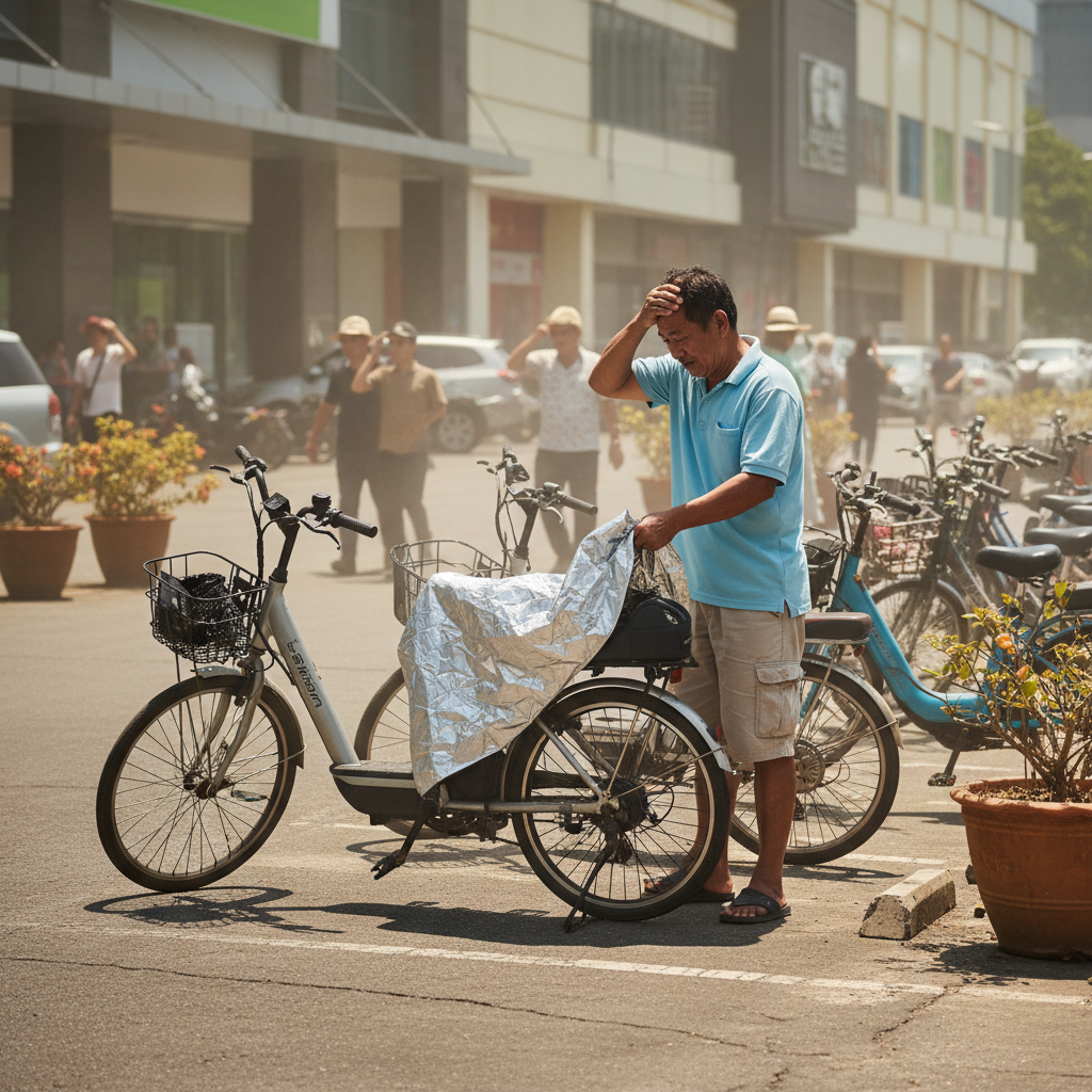 ร้อนปรอทแตก! 'จอด E-Bike ตากแดด' เสี่ยงแบตบวม-จอไหม้จริงไหม? 5 วิธีรอดช่วงซัมเมอร์ - ebike-sun-exposure-battery-damage-summer-care-2026