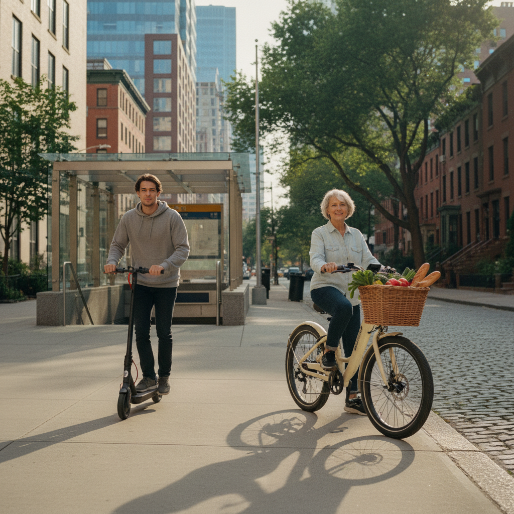 ยืนซิ่งหรือนั่งชิล? เทียบชัดๆ 'Scooter vs E-Bike' คันไหนตอบโจทย์ไลฟ์สไตล์คุณ? - electric-scooter-vs-ebike-comparison-guide