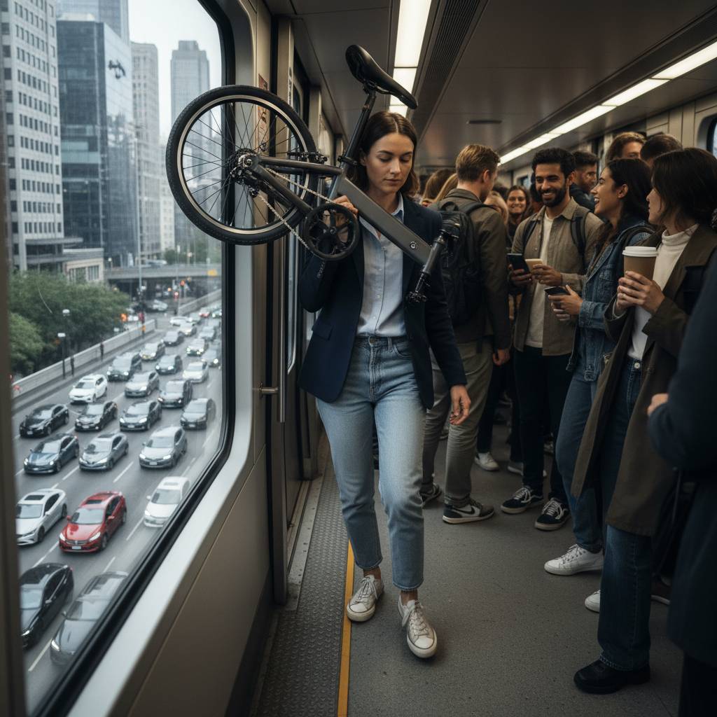 รถติดหลบไป! เทรนด์ 2026 'จักรยานไฟฟ้าพับได้' ตอบโจทย์ Last Mile พกขึ้นรถไฟฟ้าได้จริงไหม? - folding-ebike-trend-2026-last-mile-transport