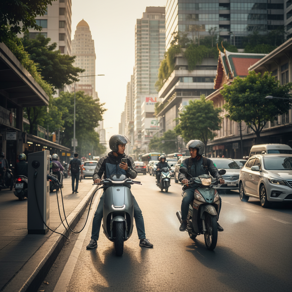 เจาะปรากฏการณ์ 'Green Delivery' 2026: ทำไมไรเดอร์ไทยแห่เทรถน้ำมันมาซบ E-Bike? - green-delivery-rider-ebike-trend-2026