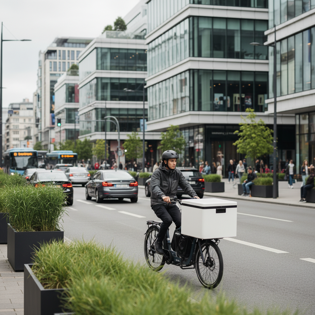น้ำมันแพง ดันอาชีพใหม่รุ่ง! เจาะเทรนด์ 'Green Rider 2026' ใช้ E-Bike ส่งของ ต้นทุนวูบ กำไรพุ่ง - green-rider-ebike-delivery-trend-2026