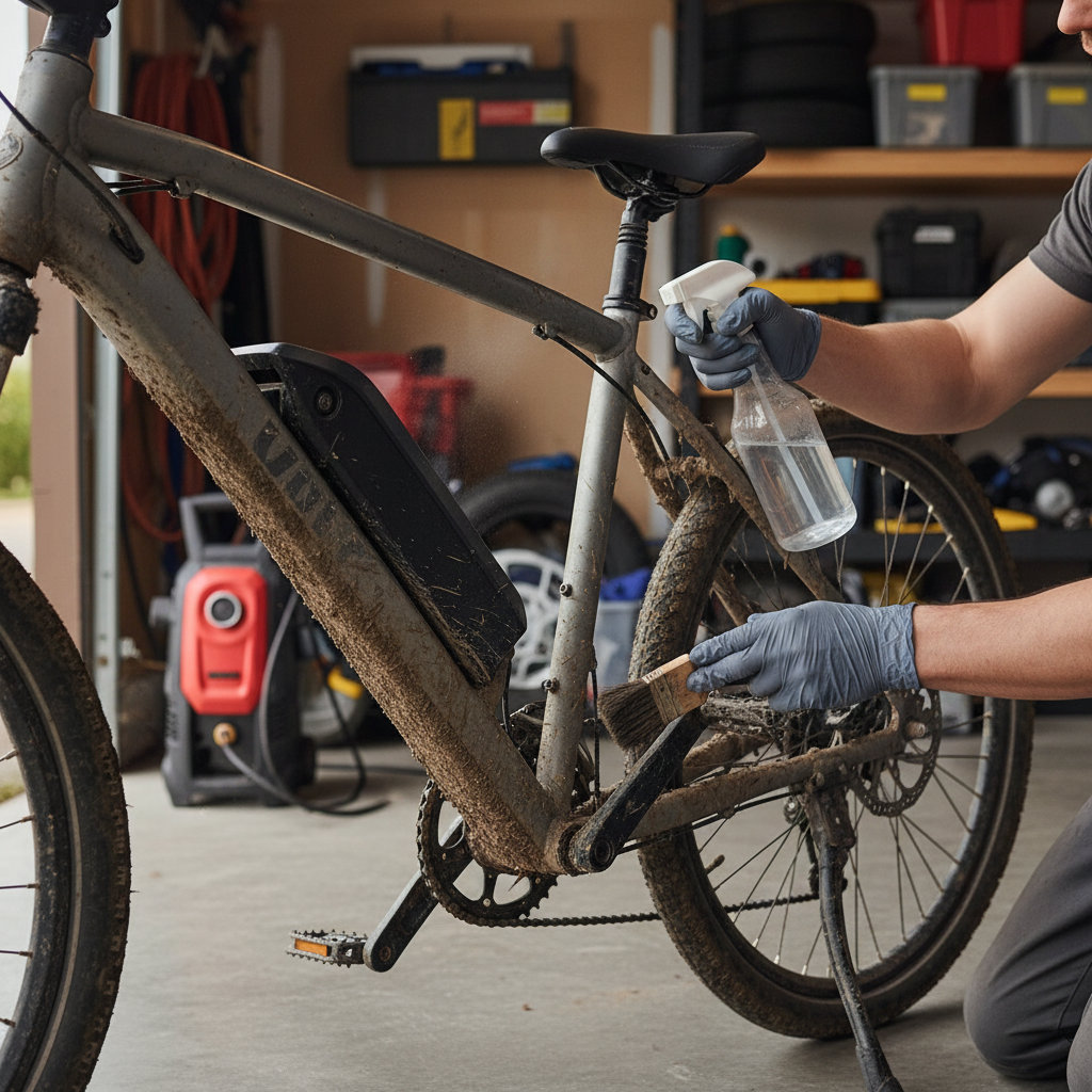 ล้างรถผิด...พังแน่! 5 จุด 'ห้ามฉีดน้ำ' บนจักรยานไฟฟ้า และวิธีทำความสะอาดที่ถูกต้องฉบับปี 2026 - how-to-clean-ebike-safety-tips-2026