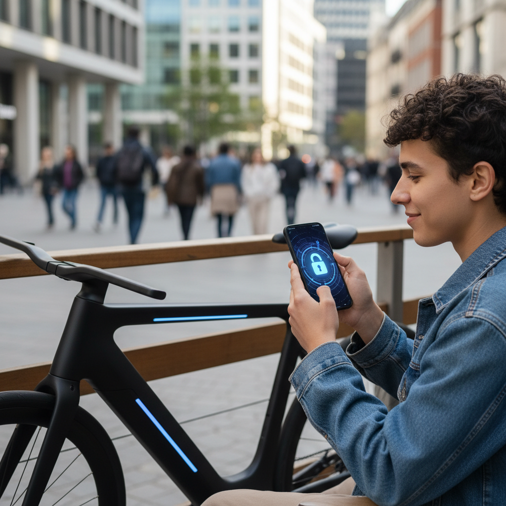 รถหายตามได้ใน 1 นาที! รู้จัก 'IoT & GPS Tracking' มาตรฐานใหม่จักรยานไฟฟ้าปี 2026 กันขโมยอัจฉริยะที่โจรต้องกลัว - iot-gps-tracking-ebike-security-trend-2026